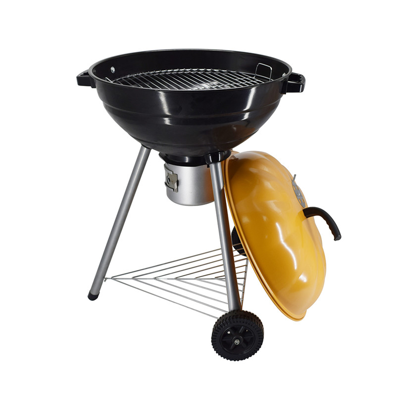 Novo churrasco design churrasco grelhador a carvão bbq chaleira grill