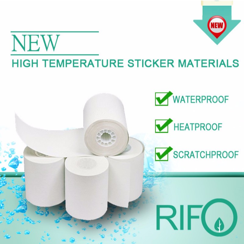 A alta temperatura amigável de Rifo Eco protege matérias primas das etiquetas das etiquetas