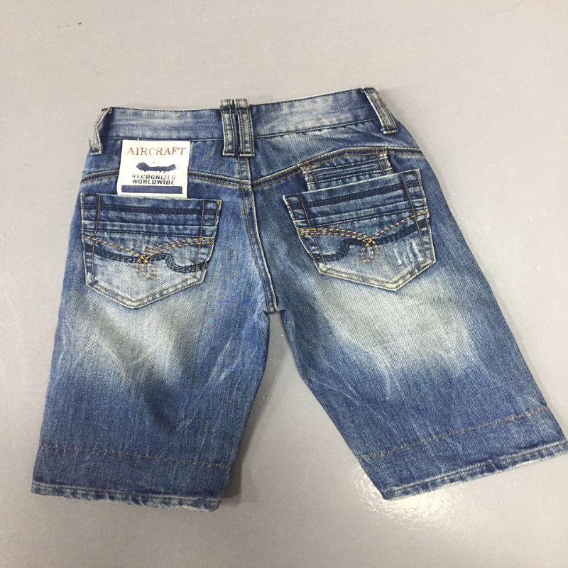 jeans de colheita de forro de cintura WSG008