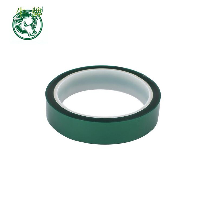 PET verde silicone alta temperatura fita adesiva solda proteger revestimento pegajoso PCB galvanizar fita escudo máscara