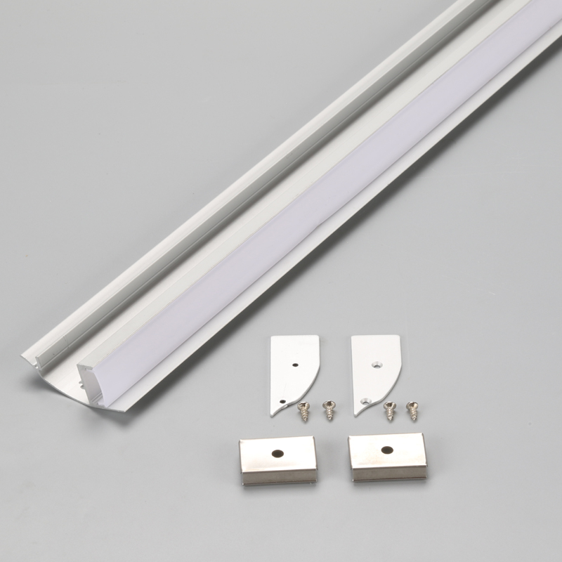 Perfil de alumínio LED para parede para iluminação de parede / iluminação de pé / iluminação de escada