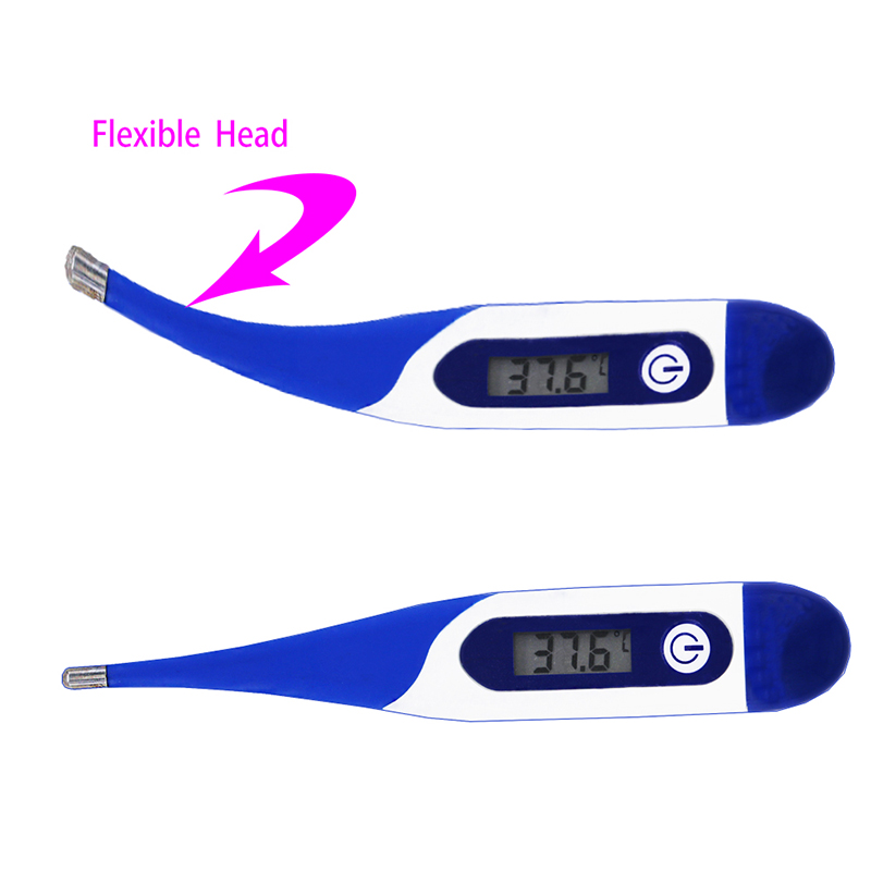 Tiras de termômetro de varredura de febre flexível conveniente termômetro digital de leitura instantânea