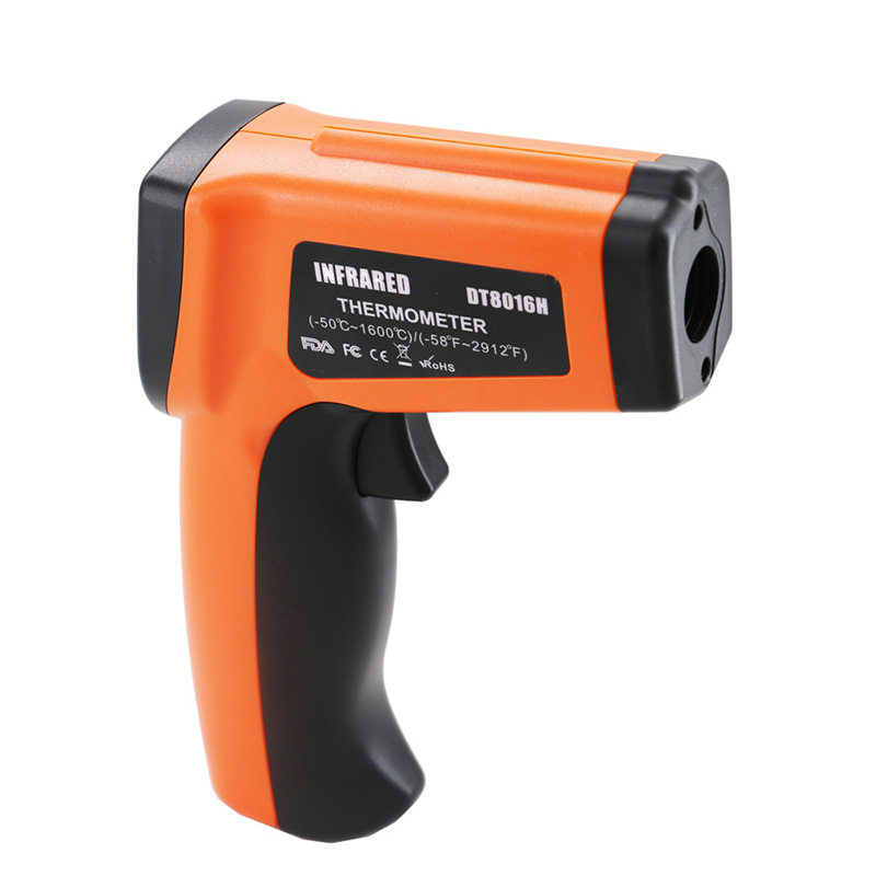 Ferramenta infravermelha de Digitas do termômetro da arma da temperatura Handheld com a bateria exata da exposição da vista do laser