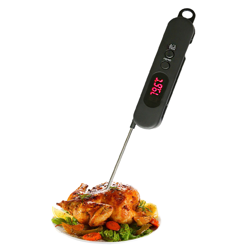 Termômetro de churrasco dobrável para cozinha ao ar livre cozinhar Grill