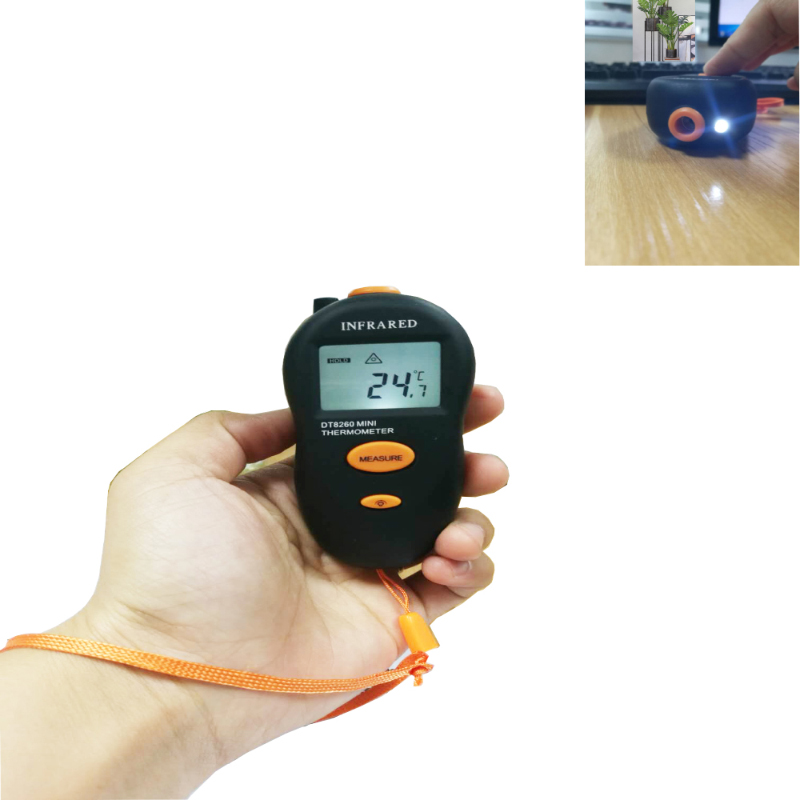Wearable Safe Conevinetive Termômetro Infravermelho Sem Fio Multi-Tempo Real Monitoramento de Temperatura Termômetro