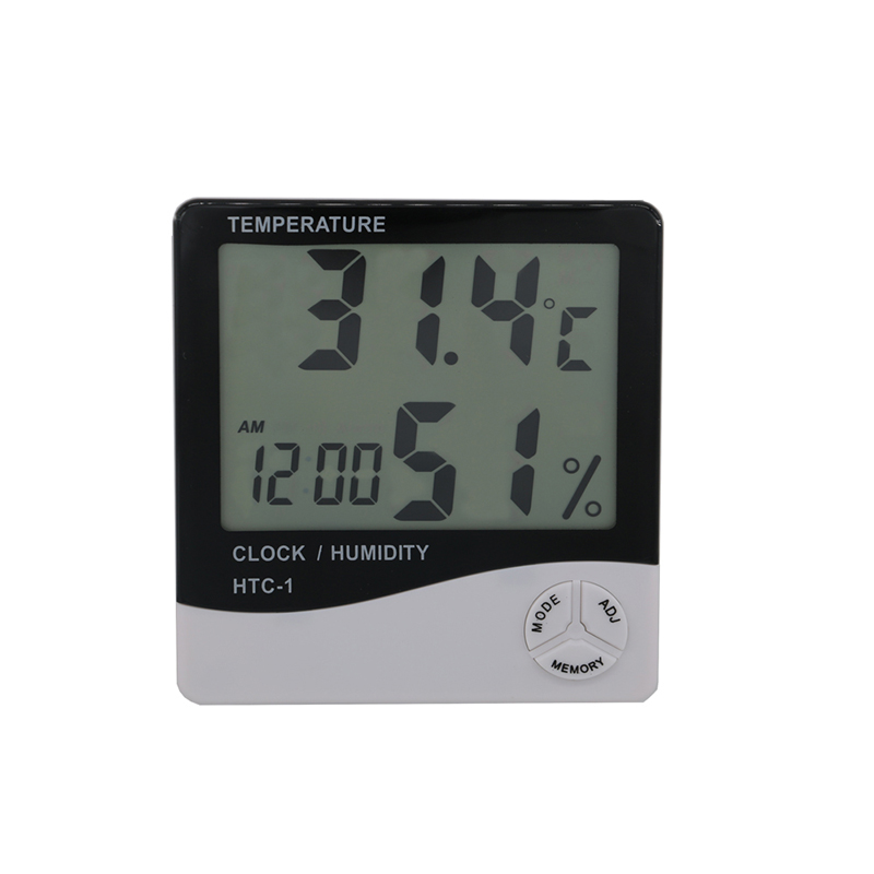 Digital sem fio Indoor Higrômetro Auttomatic Outdoor Termômetro Sem Fio de Temperatura e Umidade Monitor com Suporte de Perna