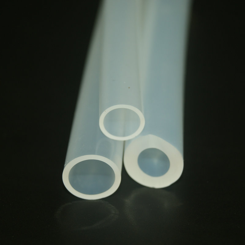 Tubos de borracha de silicone transparente alta resistente ao calor para máquinas