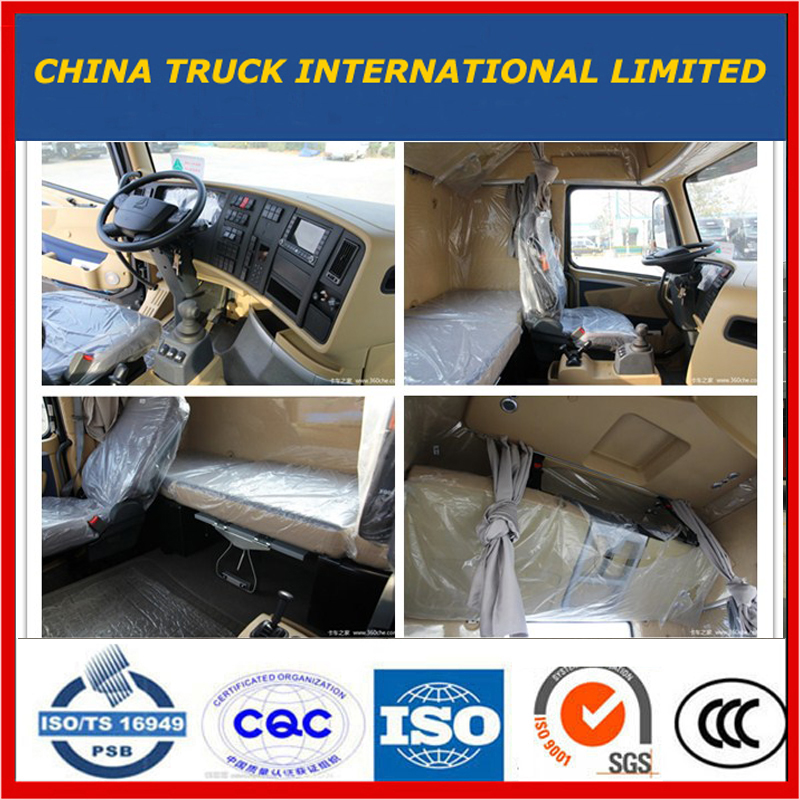 Caminhão de caminhão basculante da descarga de China 40 toneladas 6X4 da roda 10 para a venda