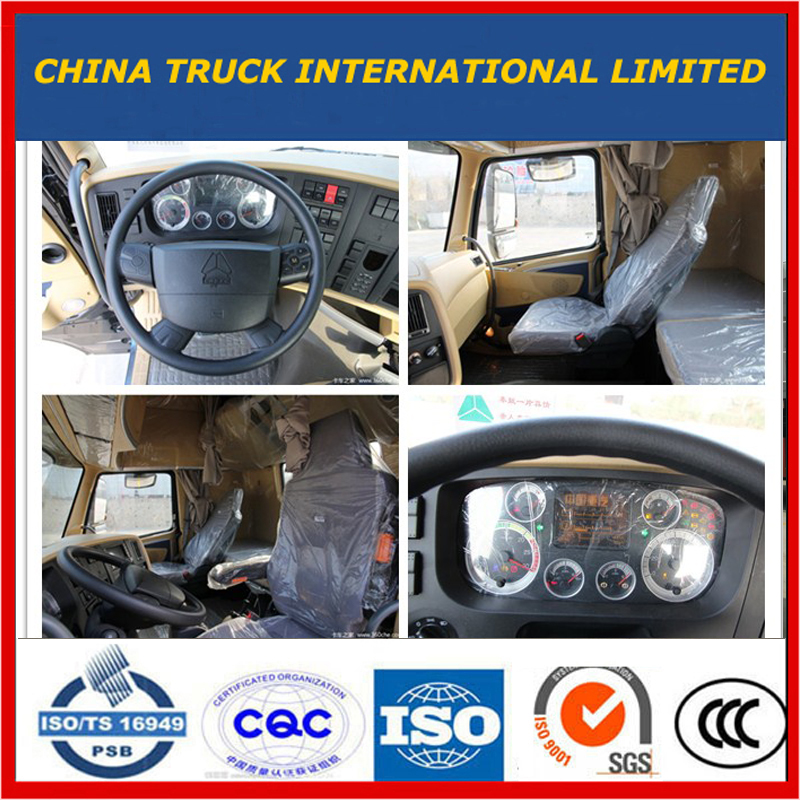 China caminhão de reboque de 6X4 A7 420HP 10wheels HOWO / caminhão do trator