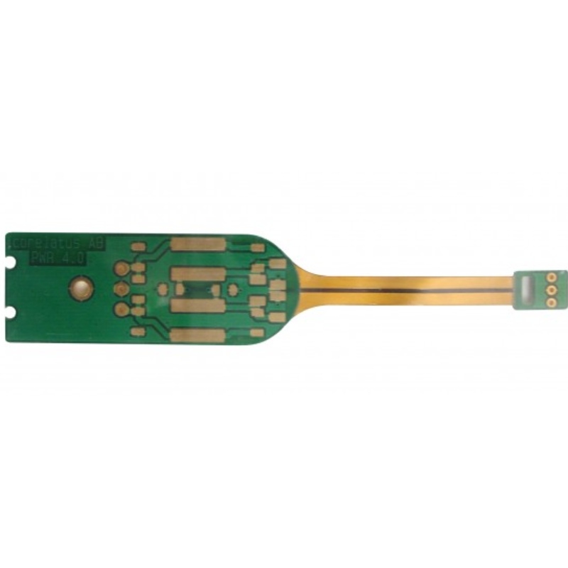 Placa de circuito rígida da cópia do PWB do cabo flexível com tinta verde da máscara da solda