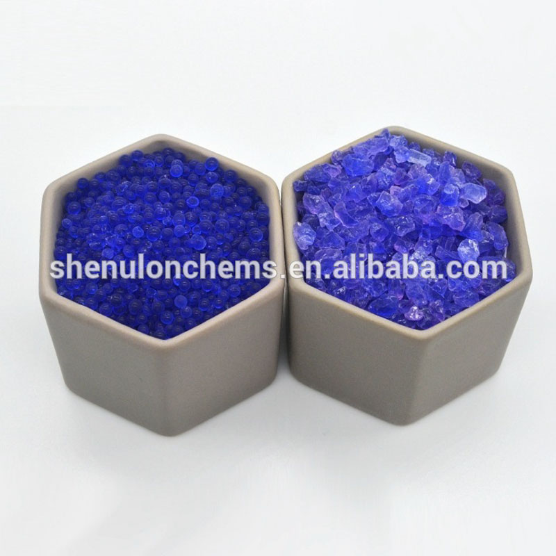 Dessecante azul do gel de silicone para os transformadores 1-3mm 2-5mm 4-8mm