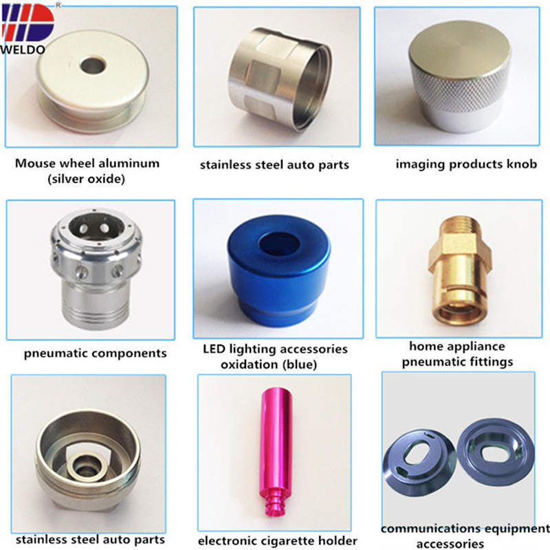 ISO9001 Aprovado fabricante de precisão cnc fresagem peças de alumínio de giro