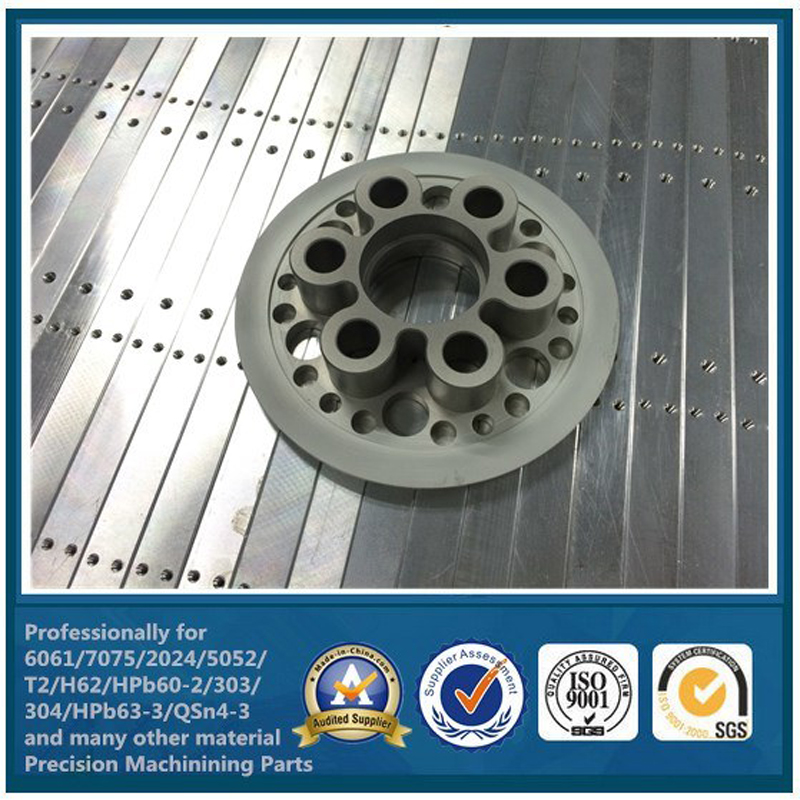 Serviço de usinagem e fabricação de precisão de peças de metal de alumínio