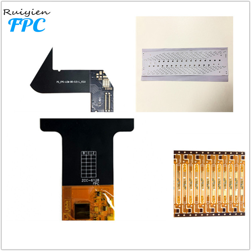 O fabricante profissional do PWB do cabo flexível do OEM de Ruiyien shenzhen, especializa o fabricante flexível do circuito impresso