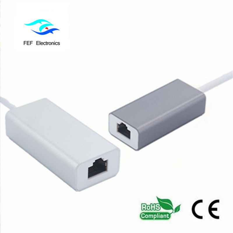 USB Tipo C Para HDMI Conversor de cabo de conversão Macho ABS Shell suporte a 4K 60Hz Código: FEF-USBIC-015