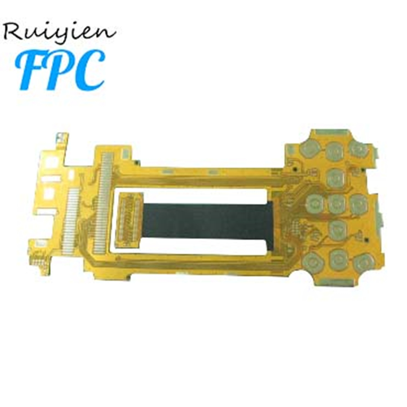 Polyimide e FR4 PWB flexível, placa de circuito Multilayer FPC Fabricação e montagem da placa do PWB do diodo emissor de luz de FPC