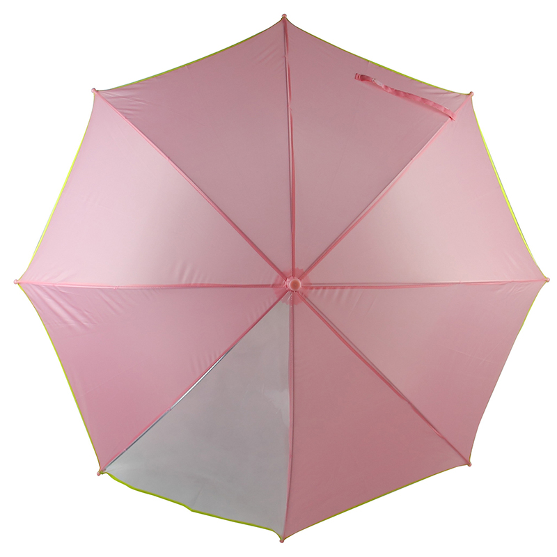 2019 rosa e poe janela leve sombra ao ar livre peças de guarda-chuva automático