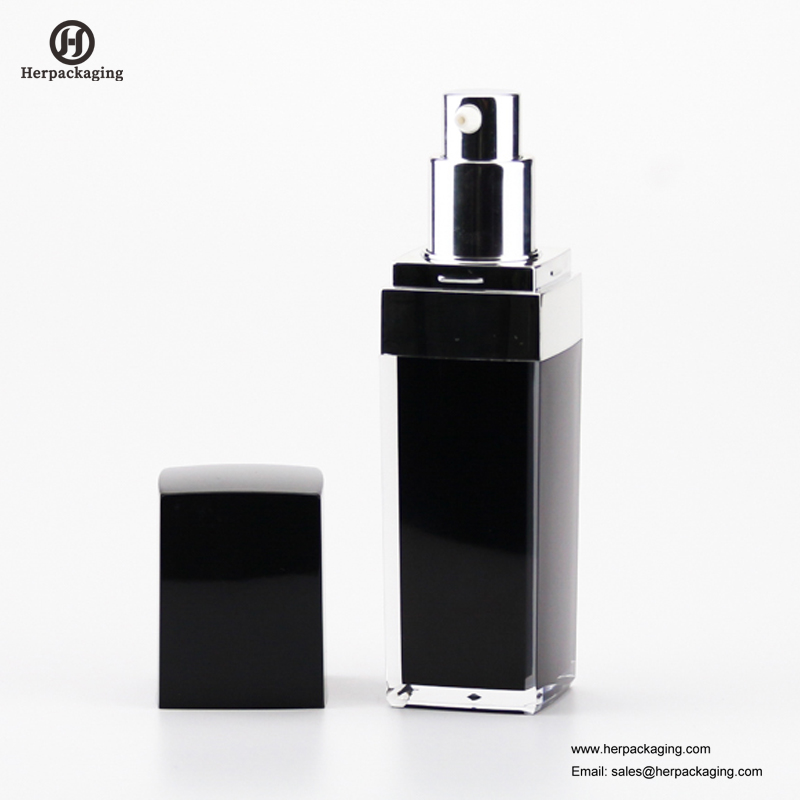 HXL314 Vazio Acrílico Airless Creme e Lotion Bottle recipiente de cuidados com a pele embalagem de cosméticos