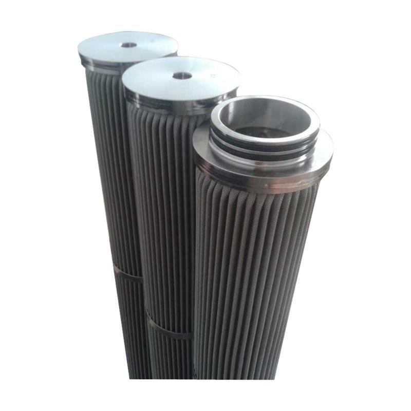 Cilindro de filtro de fibra de metal sinterizado usado para filtragem de metanol