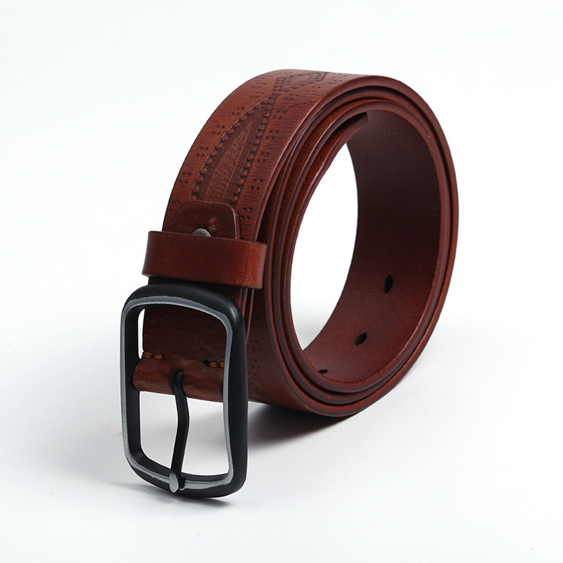 HD0827 - Cinturão de Couro Gneuine dos homens High-end Customizável