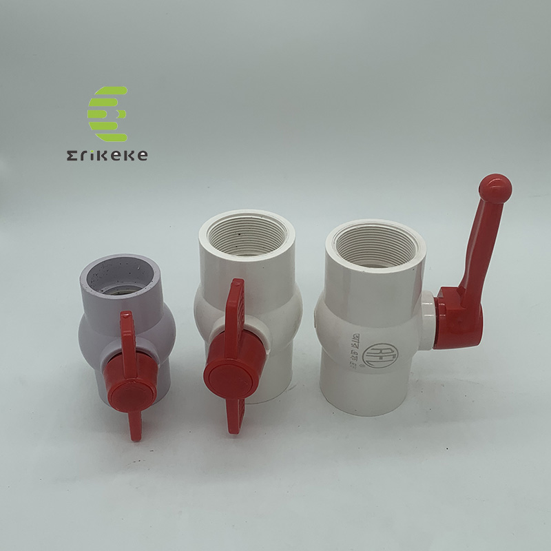 Tipos fornecidos pelo fabricante de válvula de esfera plástica