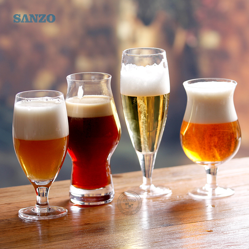Sanzo Bar Criativo Vela Forma Suco E Copo De Vidro De Cerveja Cortar Caneca De Cerveja De Vidro Personalizado