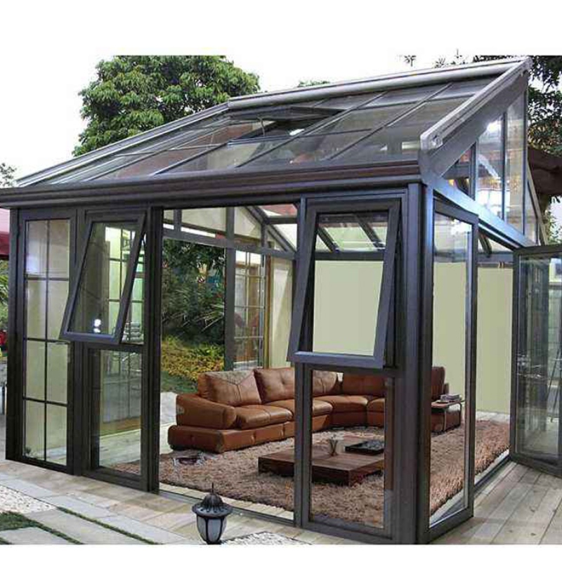 Sala de sol em alumínio / jardim de inverno / casa de vidro