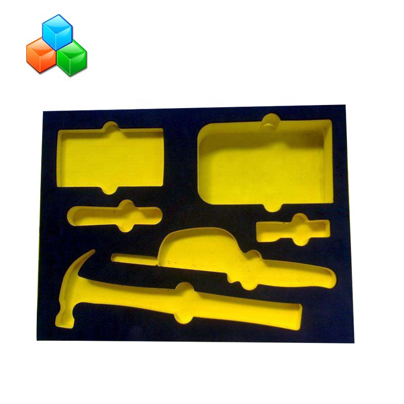 Boa qualidade made in China design forma de cor eva epe esponja de espuma inserir para caixa de jóias inserções de brinquedo de proteção em caixa
