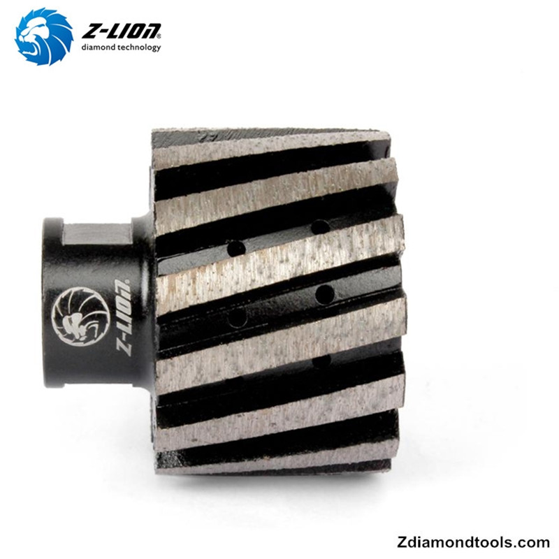 ZL-Z01 Metal CNC equipamentos diamante bit de dedo para pedra artificial