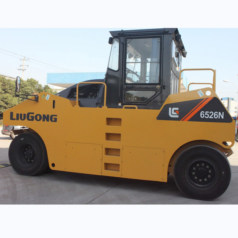 Fabricante Oficial Liugong 26t Mecânico Single-Drum Road Roller Clg65