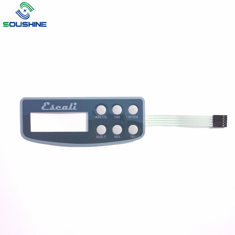 Alta Qualidade 3x3 4x4 3x4 9 16 Teclas Interruptor de Membrana de Tinta Condutora de Prata Teclado / Teclado com conector