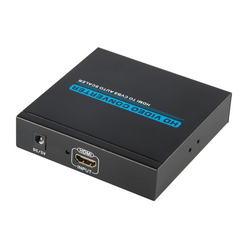 Conversor HDMI para AV / CVBS de alta qualidade Auto Scaler 1080P