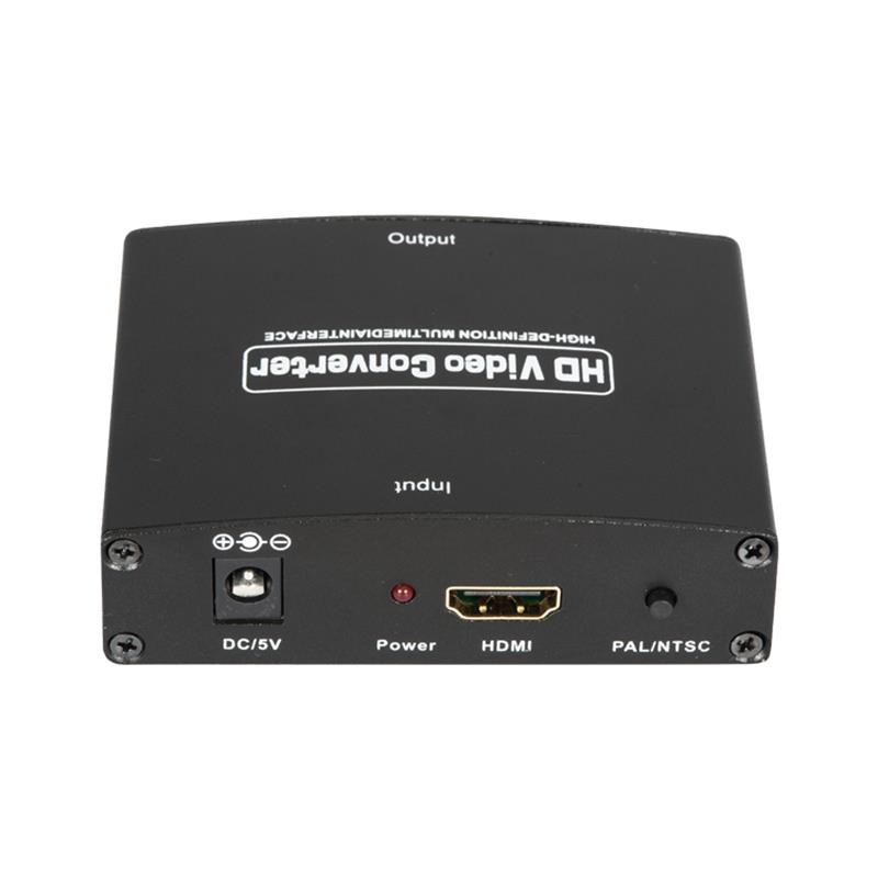 HDMI para AV + conversor de áudio digital Auto Scaler 1080P