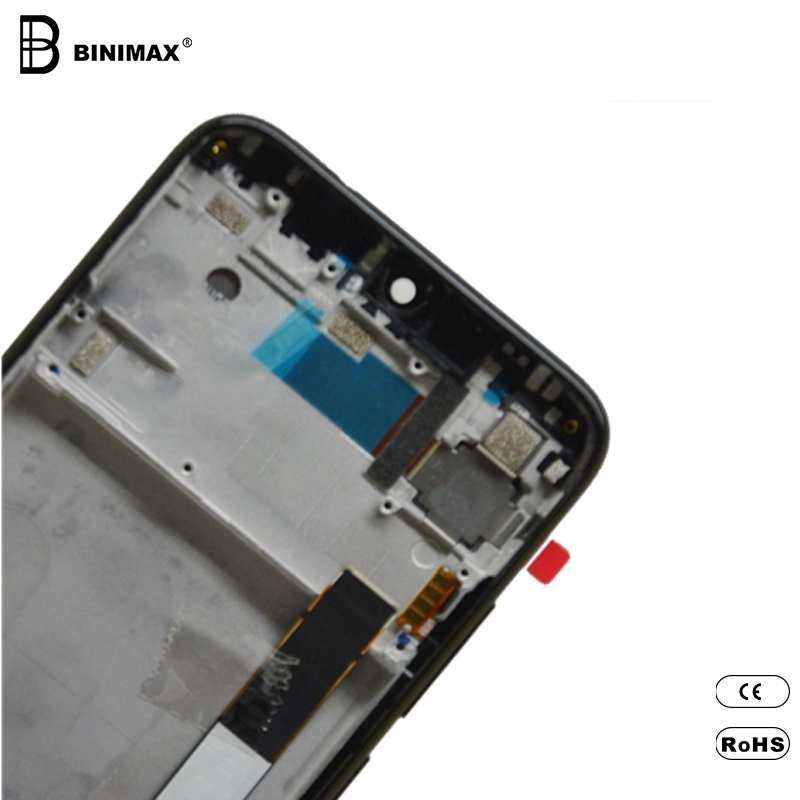 Visualização de celulares LCDs de telefonia móvel BINIMAX para a nota redmi 7