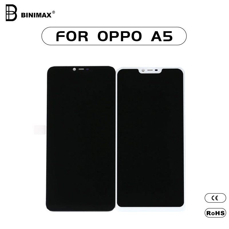 Tela de LCDs de telefonia móvel BINIMAX substituição do ecrã para o telemóvel OPPO A5