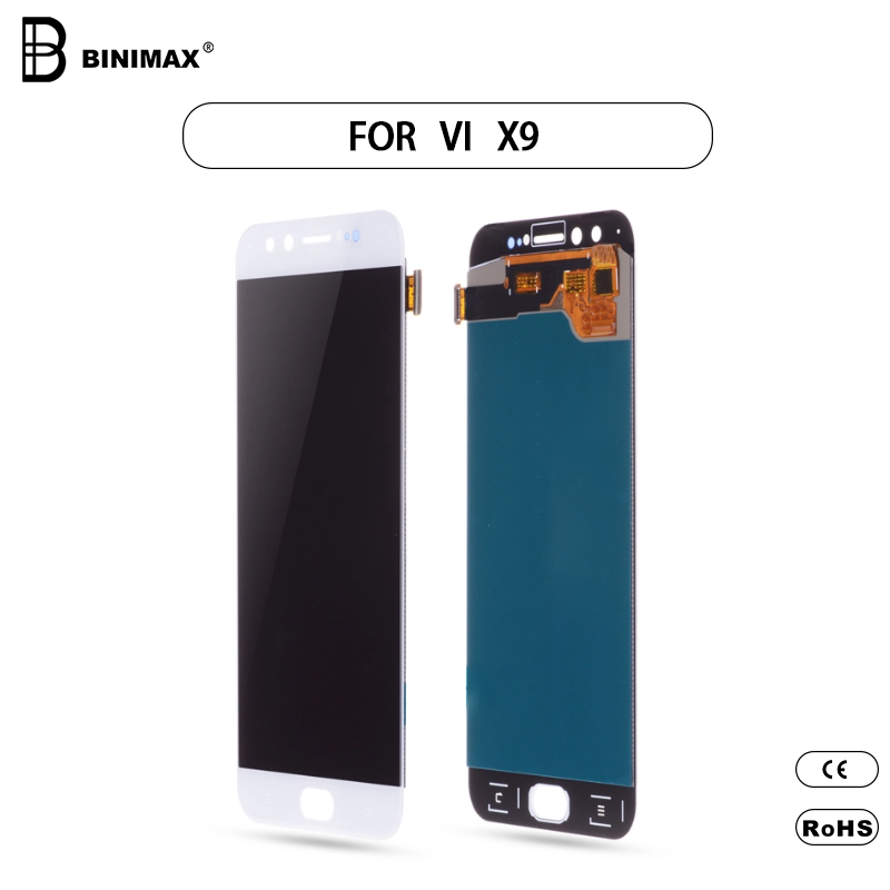Tela do telefone móvel TFT LCDs Assembléia BINIMAX display para VIVO X9