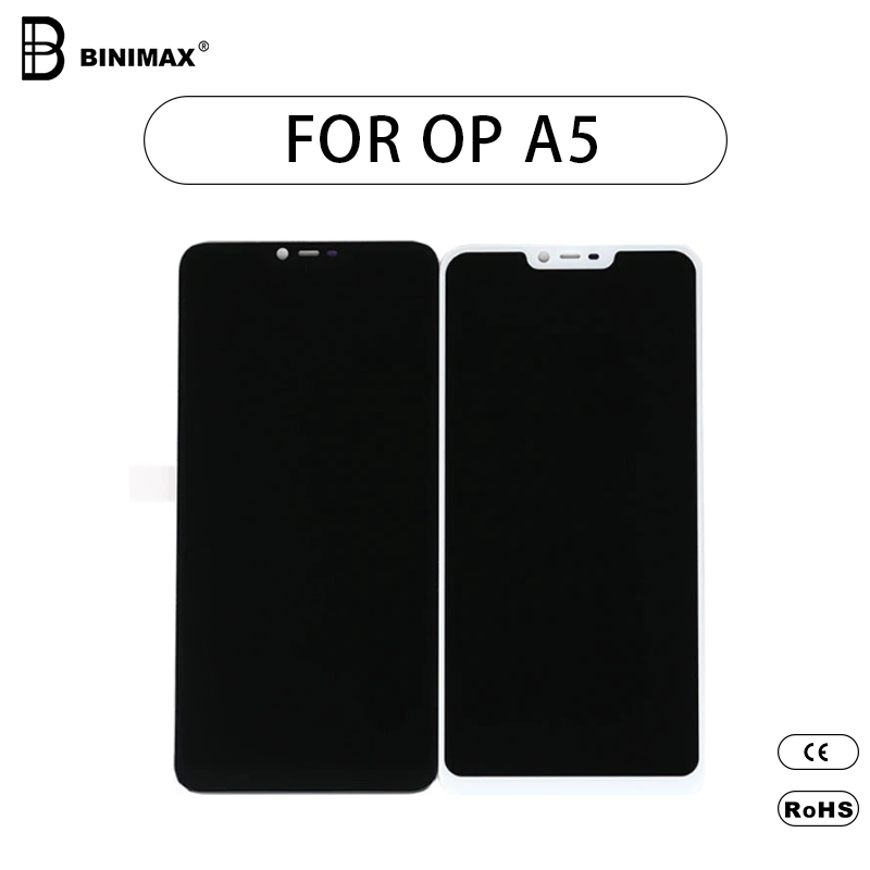 Tela de LCDs de telefonia móvel BINIMAX substituição do ecrã para o telemóvel OPPO A5