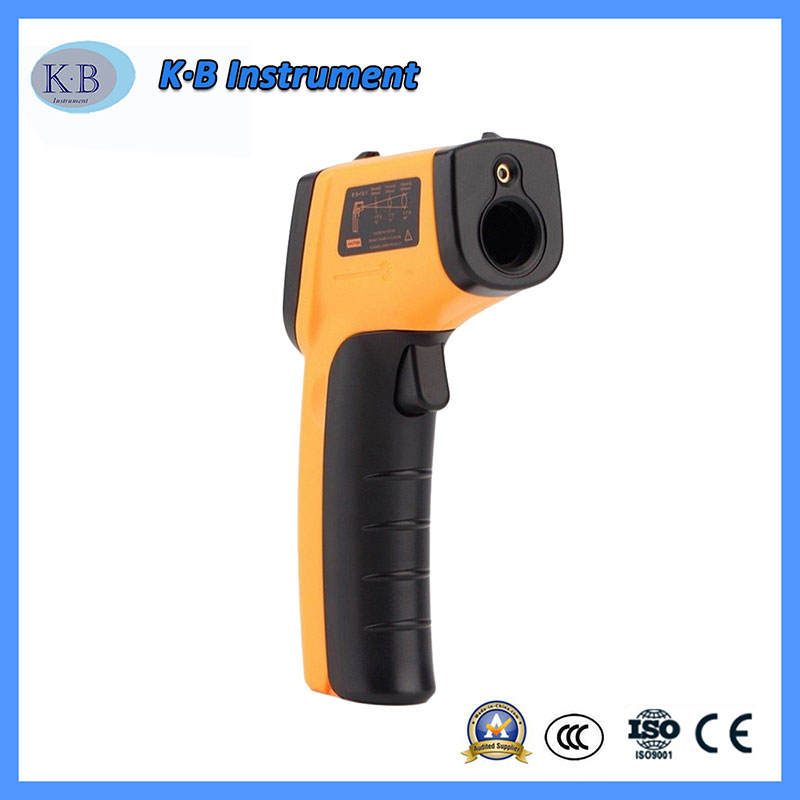 Instrumento de medição de temperatura digital SEM contacto Instrumento Laser LCD Display Termómetro digital GM320 Termómetro infra-vermelho
