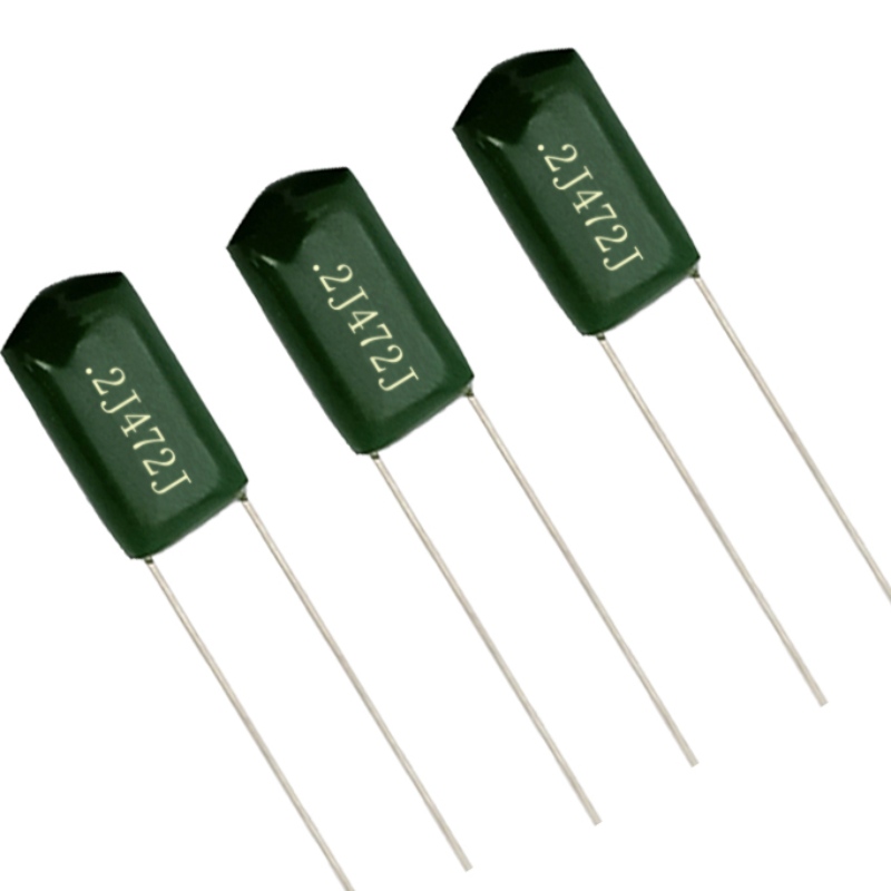 Marca Ruofei CL11 capacitor de mylar verde 100V 250V 400V 630V 1000V Capacitor de filme de poliéster