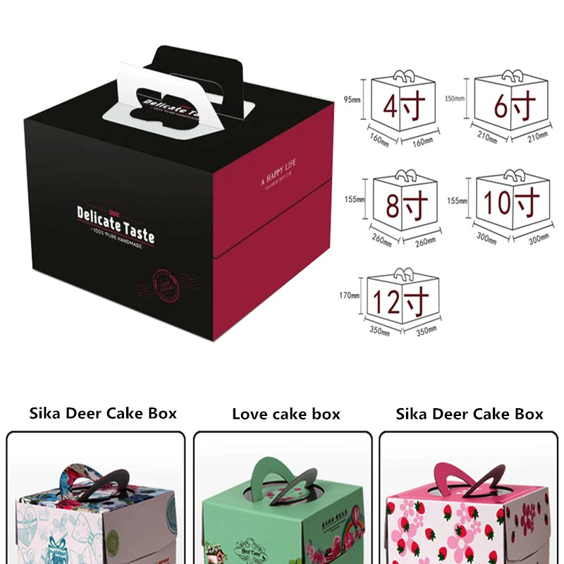 Personalização da caixa de bolo