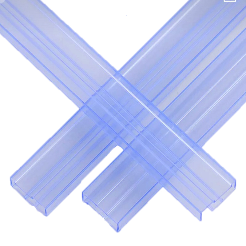 Tubo de embalagem de PVC transparente componentes eletrônicos transparentes tubo IC