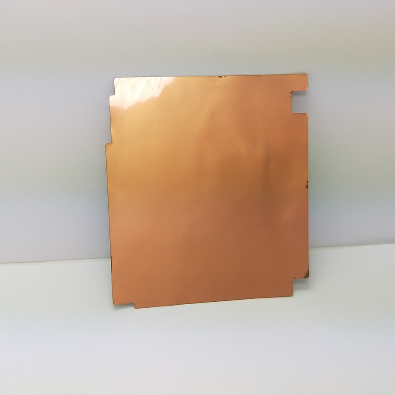 Material de blindagem folha de cobre folha de cobre ouro resistente a alta temperatura fonte de alimentação produtos acabados folha de cobre eletrônico podem ser processados ​​e personalizados