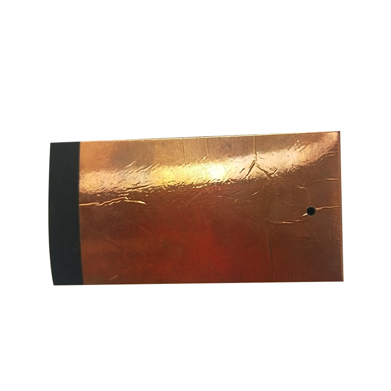 Material de blindagem folha de cobre folha de cobre ouro resistente a alta temperatura fonte de alimentação produtos acabados folha de cobre eletrônico podem ser processados ​​e personalizados