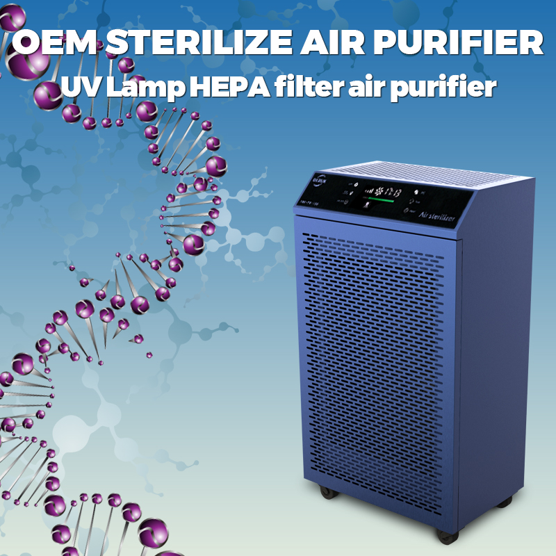 Purificador de ar de ozônio inteligente, novo modo de esterilização