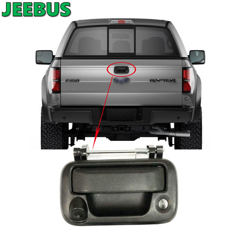 Auto HD Night Vision Parking Reverse Car Video Tailgate Handle Camera para Ford F150 2004-2014 F250 350 450 550 2008 -2014 Super Duty 2008-2016