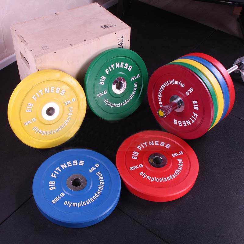 Black/Color Cast Iron/Steel/Rubber Lb/Kg Change Tri Grip/Gym/Olympic/Training/Competation/Standard Calibrated/Fractional Bumper Weight Lifting Plates in Stock