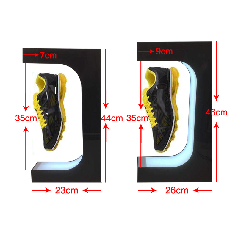 TMJ -548 Produto inovador Da chegada Produto levitando exposição de sapatos Magnético Flutuante Suporte de Sneaker