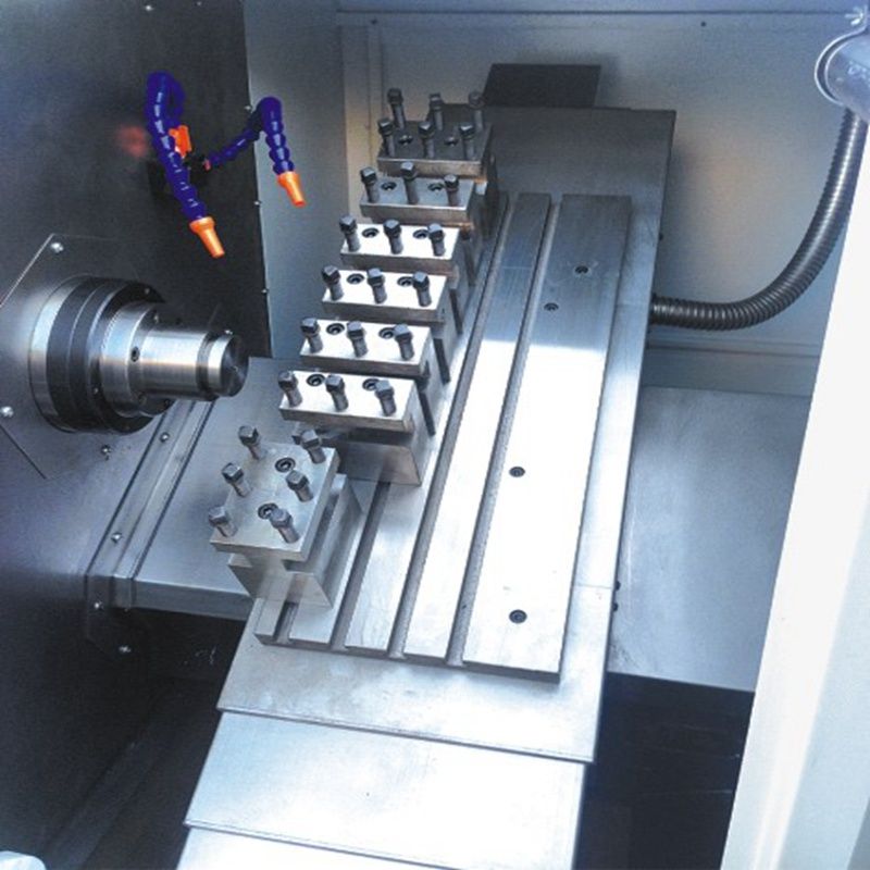 Máquina de torno CNC incrível dentro do processo de trabalho CNC perfeito da fábrica