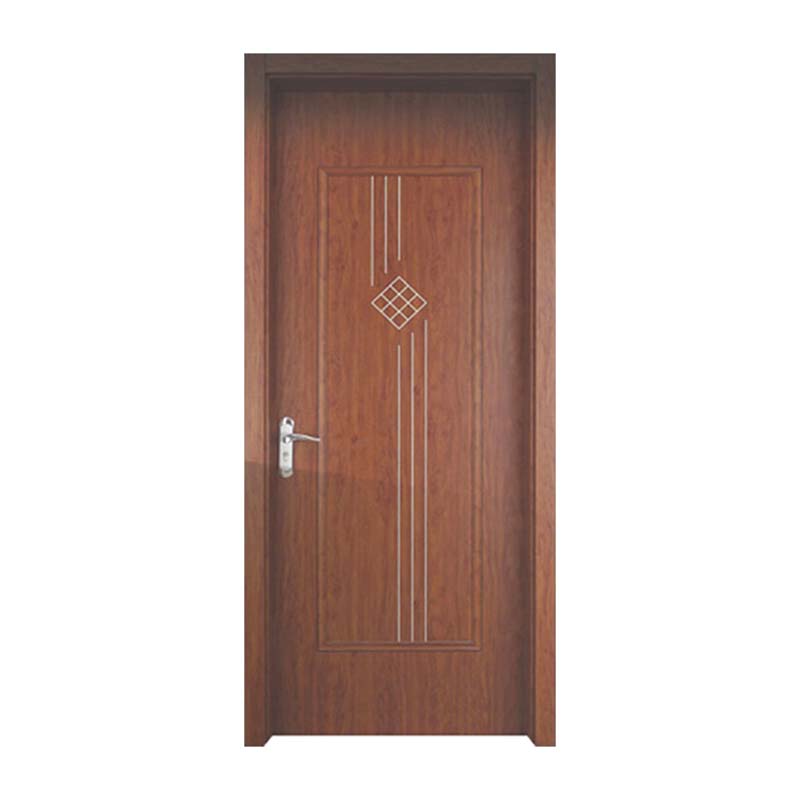 China barato quarto portas de madeira branco porta principal saída de fábrica comércio à prova de som
