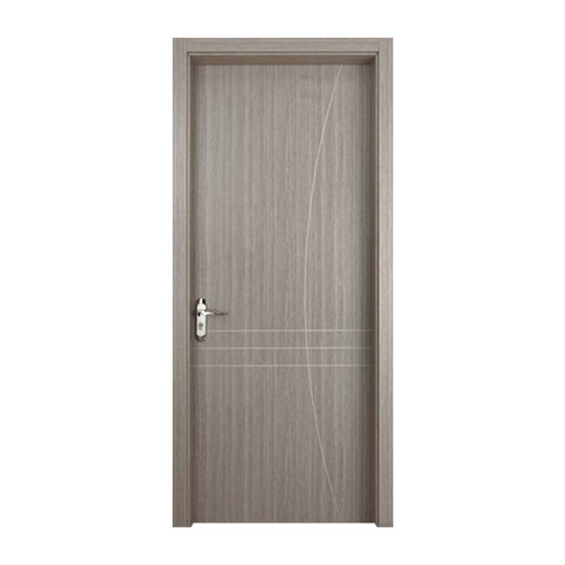 novos designs porta de madeira interior China real fabricante porta principal portas wpc porta segurança